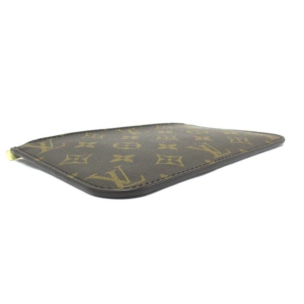 37572676 4 Louis Vuitton Wristlet Monogram Canvas Pouch Brown