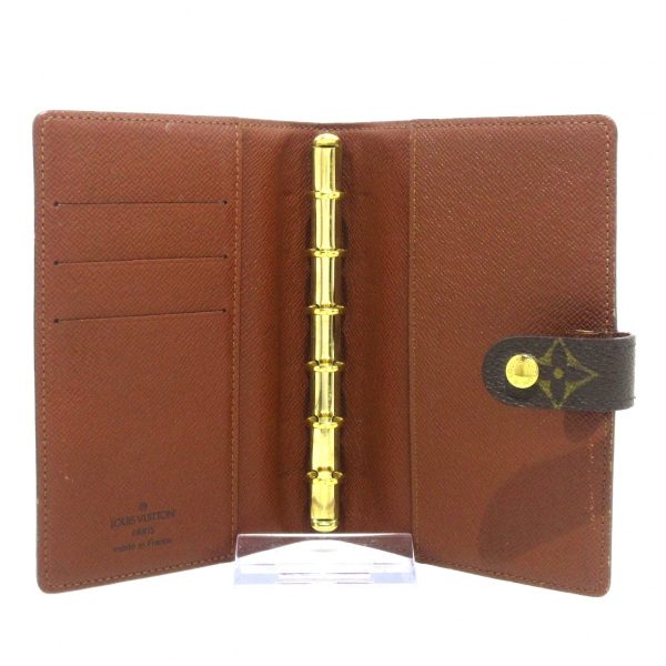 37572688 3 Louis Vuitton Agenda Canvas Monogram Notebook Brown