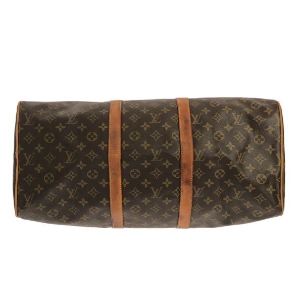 37586031 4 Louis Vuitton Keepall Monogram Canvas Boston Bag Brown