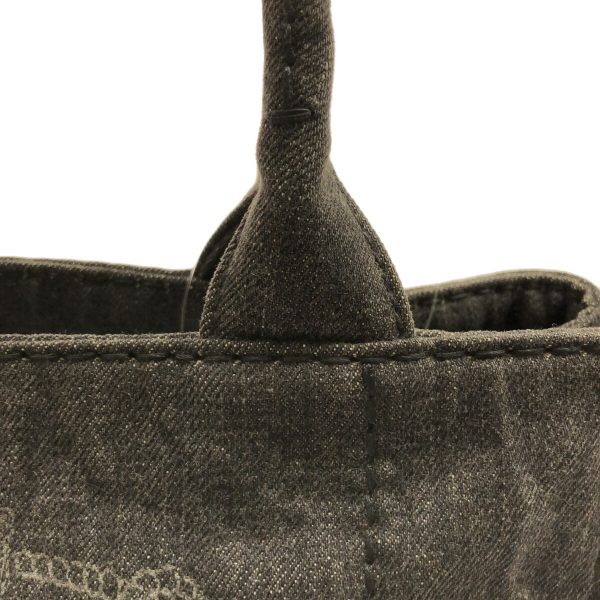 37586105 9 Prada Tote Bag Denim Gray