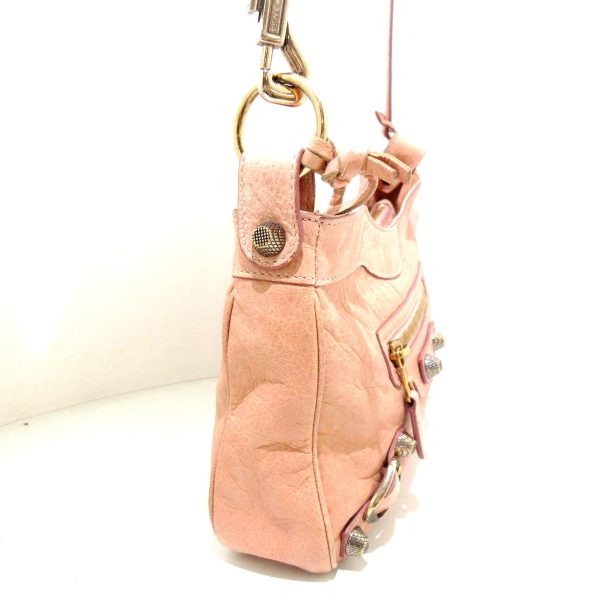 37588721 2 Balenciaga The Giant Hip Leather Shoulder Bag Beige