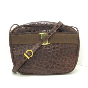 37588743 1 Salvatore Ferragamo Vara Shoulder Bag Brown