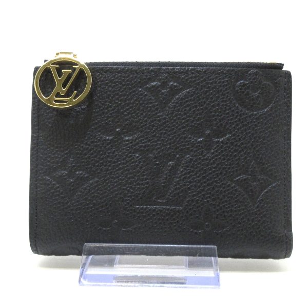 37588747 1 Louis Vuitton Portefeuille Lisa Empreinte Bifold Wallet Noir Black