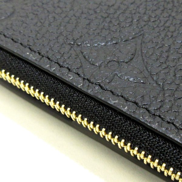 37588747 7 Louis Vuitton Portefeuille Lisa Empreinte Bifold Wallet Noir Black