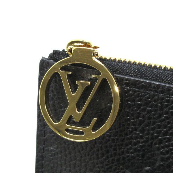 37588747 8 Louis Vuitton Portefeuille Lisa Empreinte Bifold Wallet Noir Black