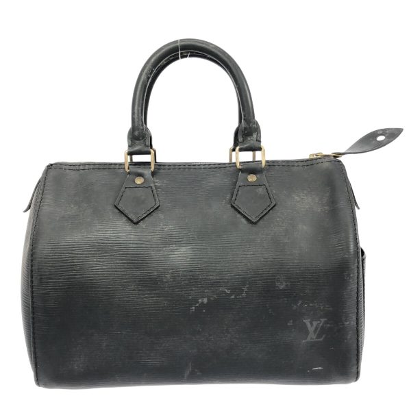 37588822 1 Louis Vuitton Speedy Leather Handbag Noir