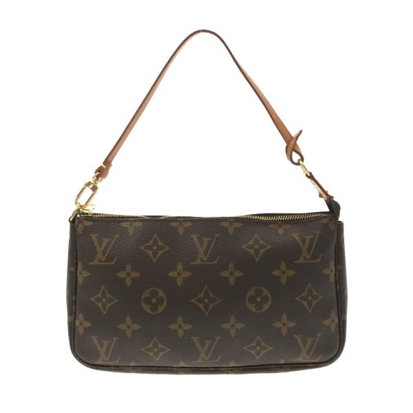 37588824 1 Louis Vuitton Pochette Accessoire Handbag Monogram Canvas