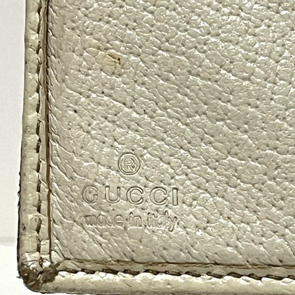 37589001 5 Gucci GG Bifold Wallet Pink Beige Jacquard