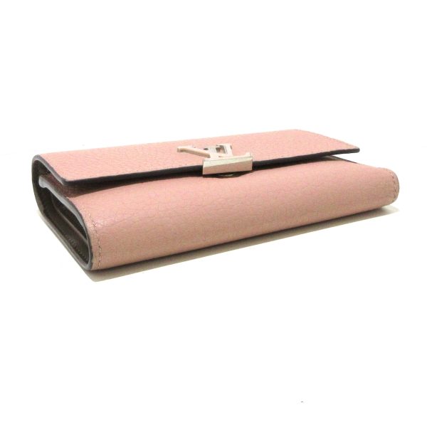 37590497 9 Louis Vuitton Portefeuille Capucines Taurillon Wallet Magnolia