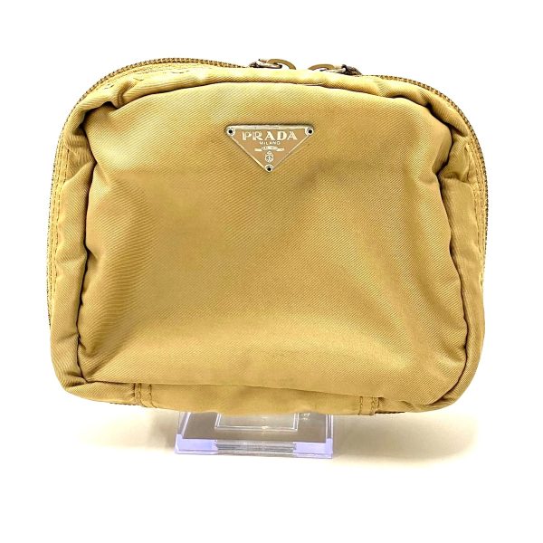 37591541 1 Prada Pouch Nylon Beige