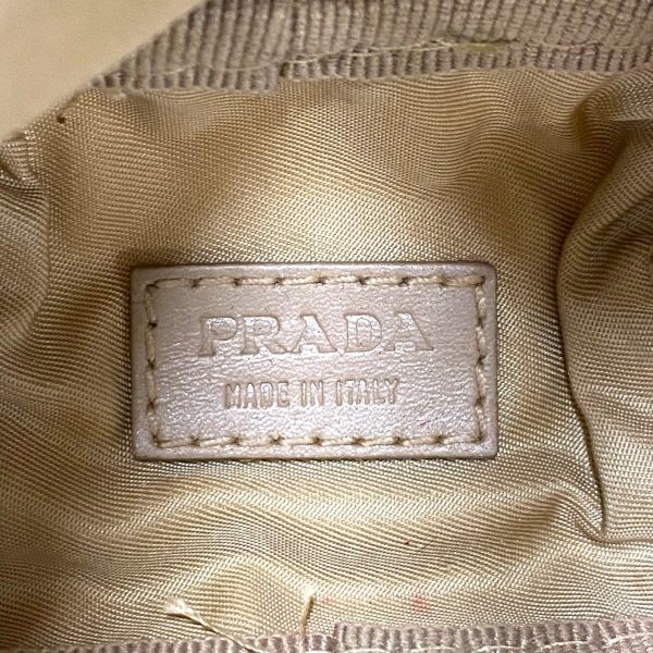 37591541 5 Prada Pouch Nylon Beige