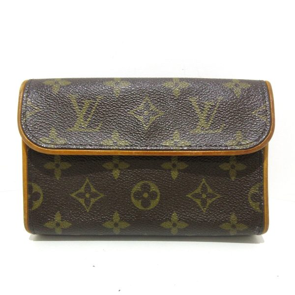 37591579 1 Louis Vuitton Pochette Florentine Monogram Canvas Waist Pouch Brown