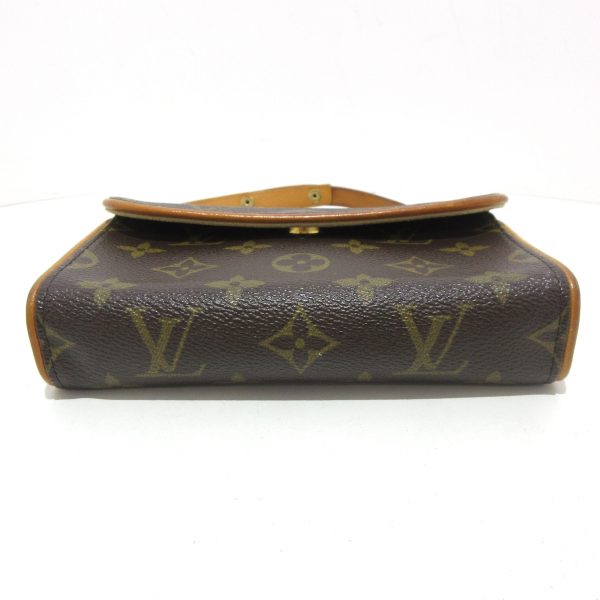 37591579 4 Louis Vuitton Pochette Florentine Monogram Canvas Waist Pouch Brown