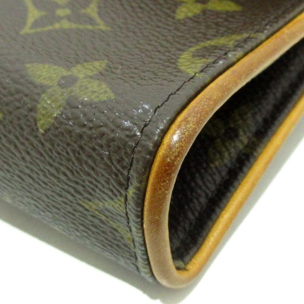 37591579 5 Louis Vuitton Pochette Florentine Monogram Canvas Waist Pouch Brown