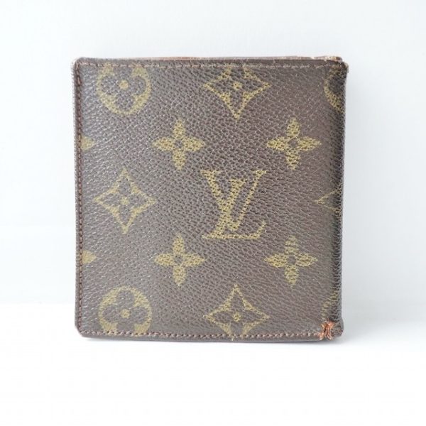 37591688 2 Louis Vuitton Porte Bier Carte Monogram Canvas Billfold Blue