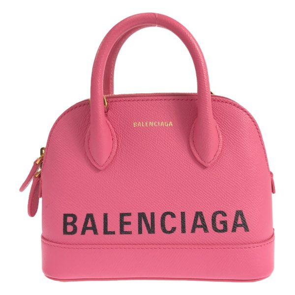 37594740 1 Balenciaga Ville Top Handle XXS Leather Mini Bag Pink