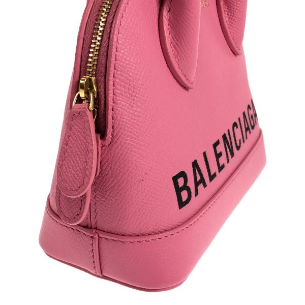 37594740 10 Balenciaga Ville Top Handle XXS Leather Mini Bag Pink