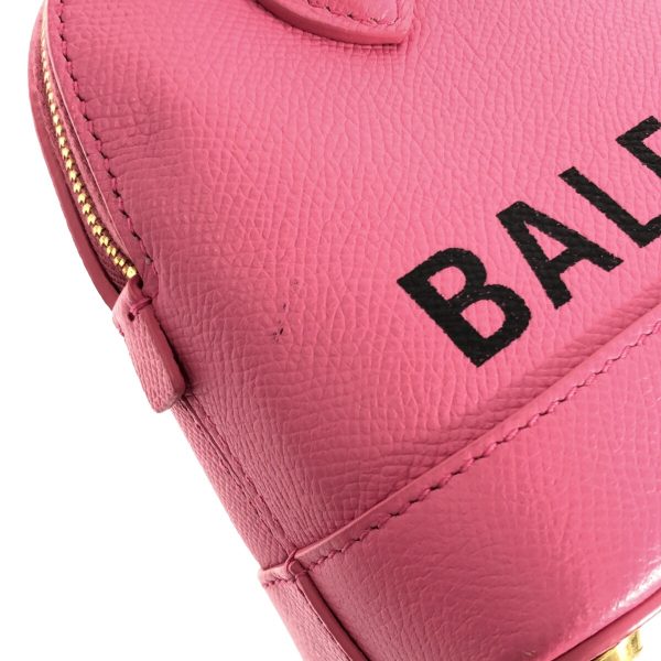 37594740 13 Balenciaga Ville Top Handle XXS Leather Mini Bag Pink