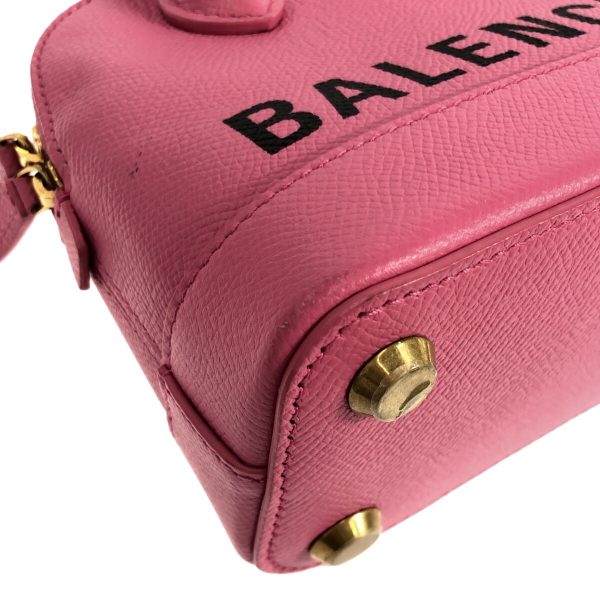 37594740 5 Balenciaga Ville Top Handle XXS Leather Mini Bag Pink