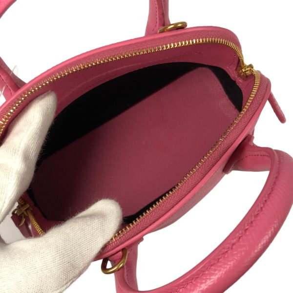 37594740 6 Balenciaga Ville Top Handle XXS Leather Mini Bag Pink