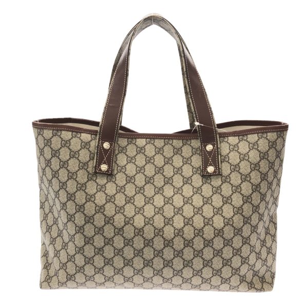 37594794 3 Gucci GG Supreme Tote Bag Beige