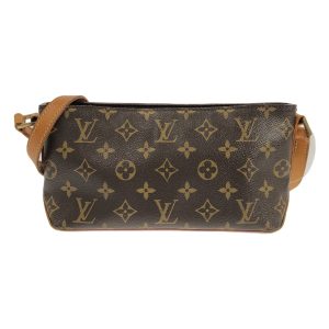 37596854 1 Louis Vuitton Locky BB Handbag Monogram Canvas Calfskin Blue