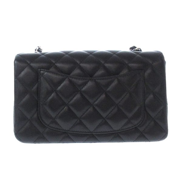 37597635 3 Chanel Mini Shoulder Bag Lambskin Black