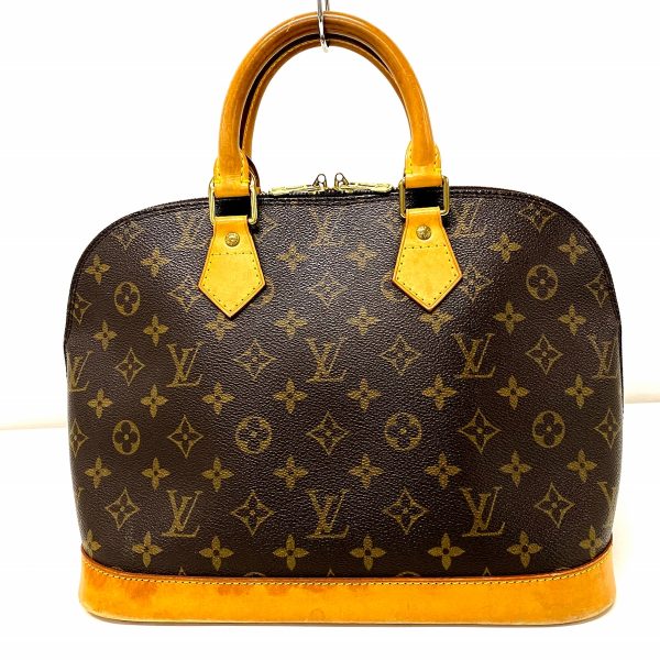 37598685 1 Louis Vuitton Alma Monogram Canvas Handbag Brown