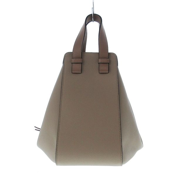 37599345 3 Loewe Hammock Small Handbag Leather Beige