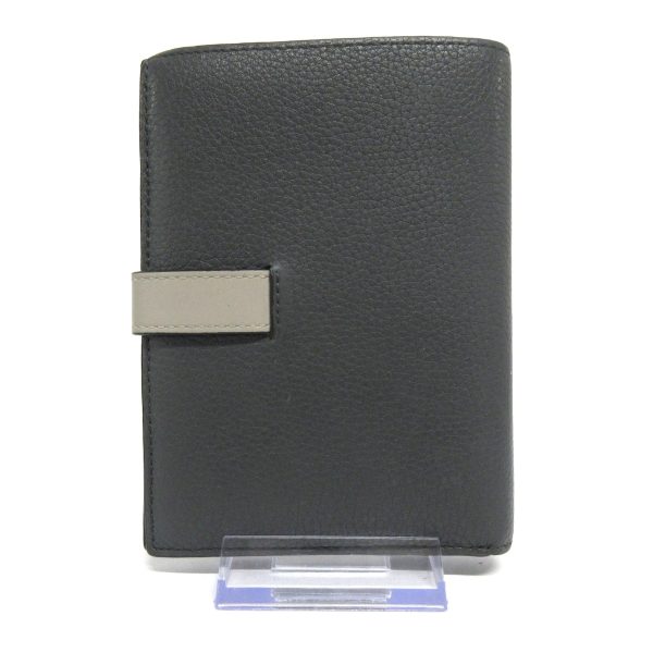 37599363 2 Loewe Vertical Wallet Leather Gray