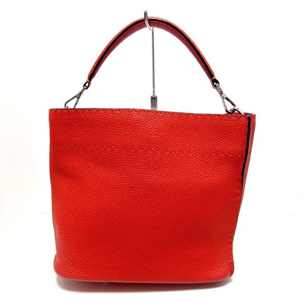 37603477 1 Fendi Tote Bag Leather Red