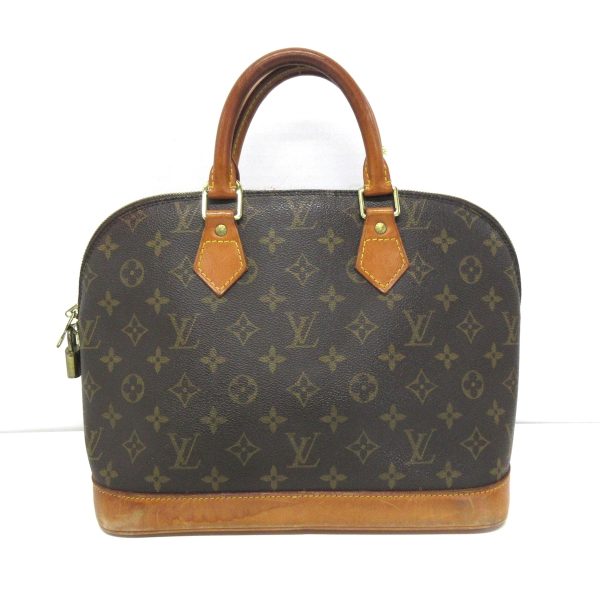 37603562 1 Louis Vuitton Alma Monogram Canvas Handbag Brown