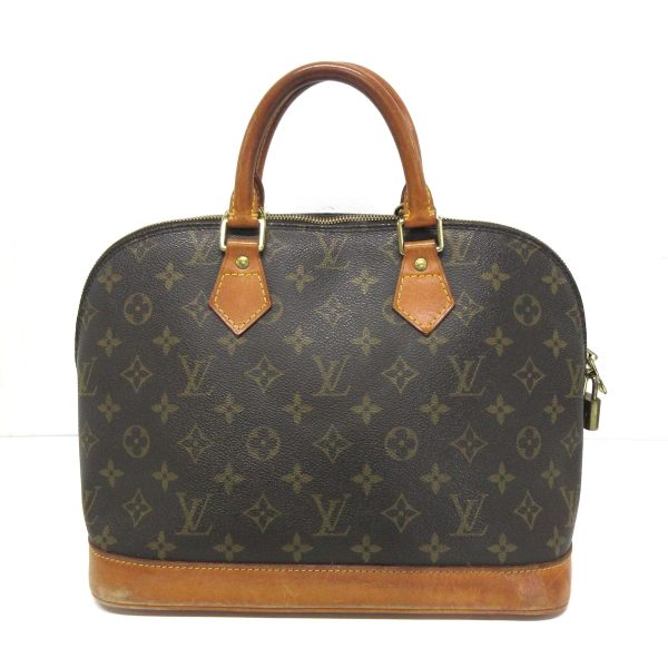 37603562 3 Louis Vuitton Alma Monogram Canvas Handbag Brown