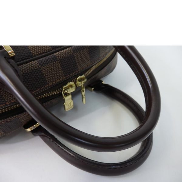 37604 5 Louis Vuitton Salia Mini Damier Handbag Brown