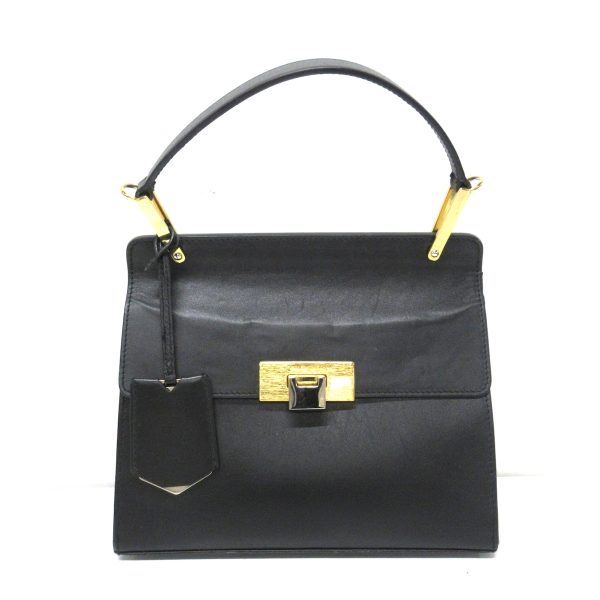 37605320 1 Balenciaga Leather Handbag Black