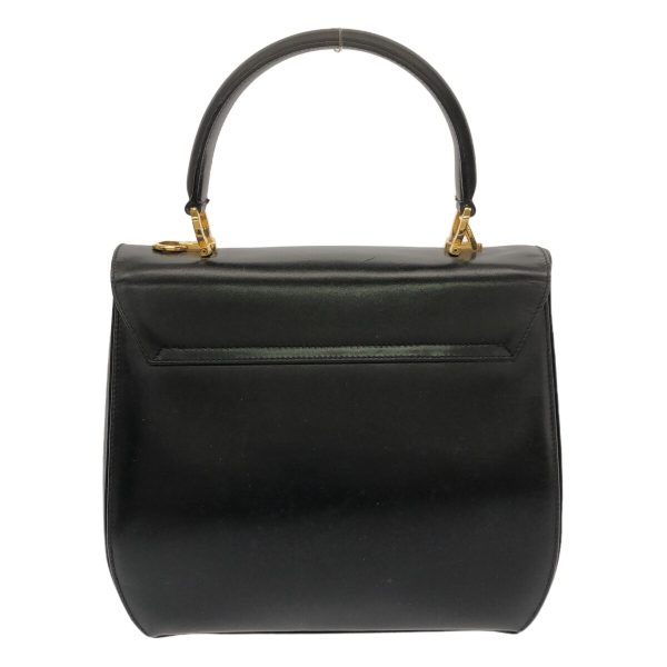 37607074 3 Salvatore Ferragamo Gancini Leather Handbag Black