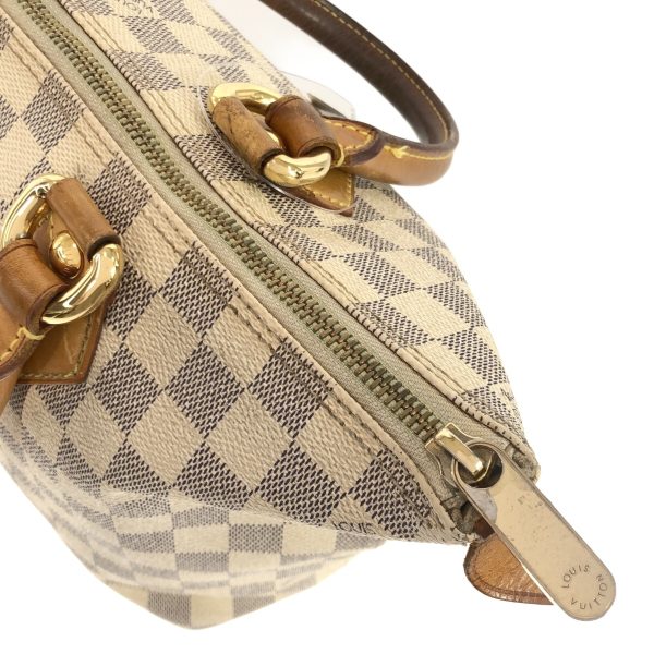 37607077 11 Louis Vuitton Saleya Damier Canvas Handbag Azure