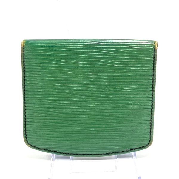 37607131 2 Louis Vuitton Cuvette Spool Coin Case Leather Martier Borneo Green