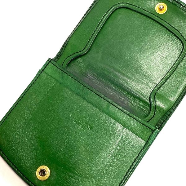 37607131 3 Louis Vuitton Cuvette Spool Coin Case Leather Martier Borneo Green