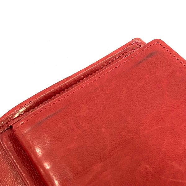 37607146 7 Chanel Bicolore Long Wallet Lambskin Red