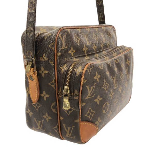 37610351 2 Louis Vuitton Nile Monogram Canvas Shoulder Bag Brown