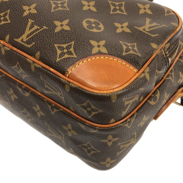 37610351 5 Louis Vuitton Nile Monogram Canvas Shoulder Bag Brown