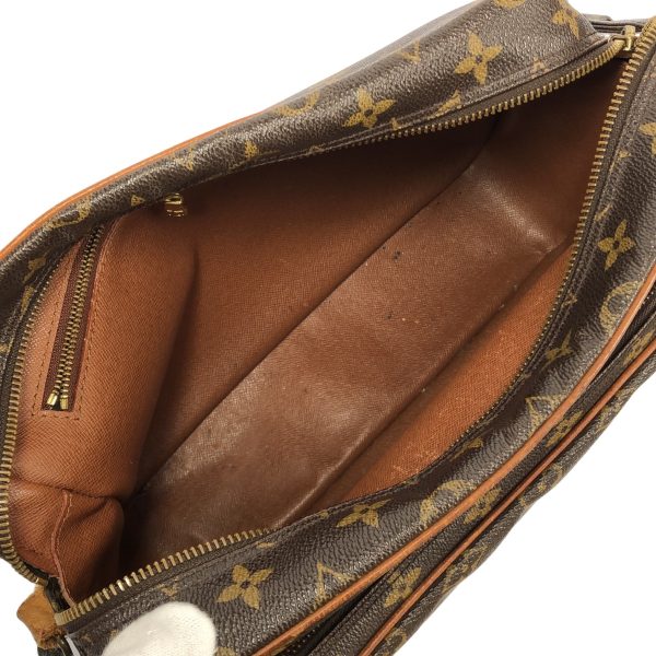 37610351 6 Louis Vuitton Nile Monogram Canvas Shoulder Bag Brown