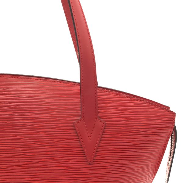 37611509 10 Louis Vuitton Saint Jacques Leather Shoulder Bag Castilian Red