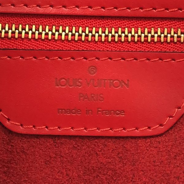 37611509 7 Louis Vuitton Saint Jacques Leather Shoulder Bag Castilian Red