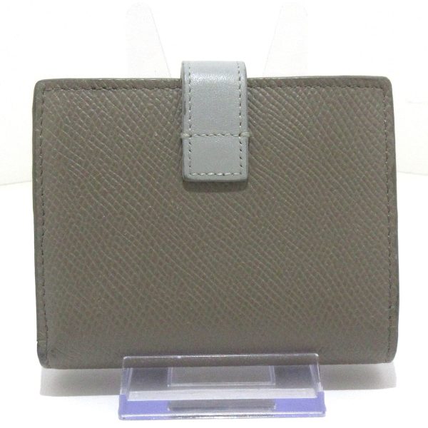 37612711 2 Celine Small Strap Leather Wallet Gray