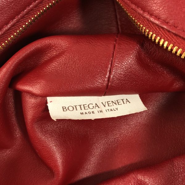 37612777 7 Bottega Veneta Double Knot Handbag Red Leather