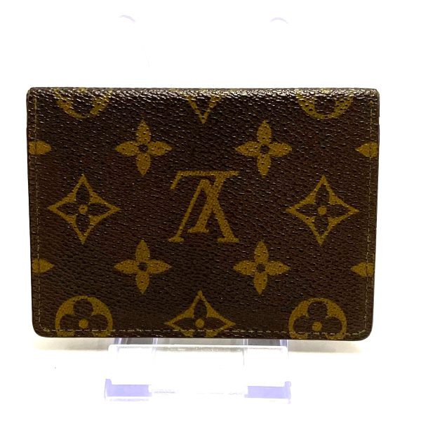 37612895 2 Louis Vuitton Porto 2 Cult Vertical Monogram Canvas Pass Case Brown