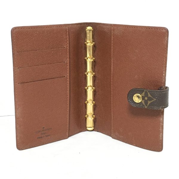 37613069 3 Louis Vuitton Agenda Monogram Canvas Notebook Brown