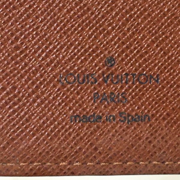 37613069 4 Louis Vuitton Agenda Monogram Canvas Notebook Brown